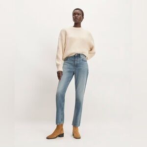 Everlane The ’90s Cheeky® Jean 100% organic cotton size 29 rigid denim high rise